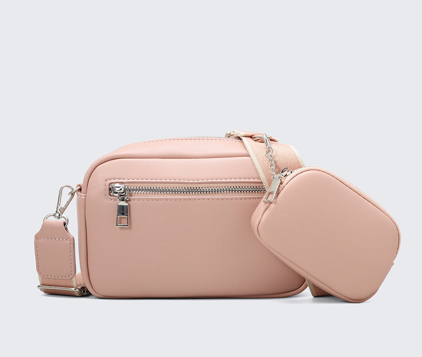 Shoulder Messenger Bag - Simple Women's Bag Large Capacity Fashion Shoulder Messenger Bag