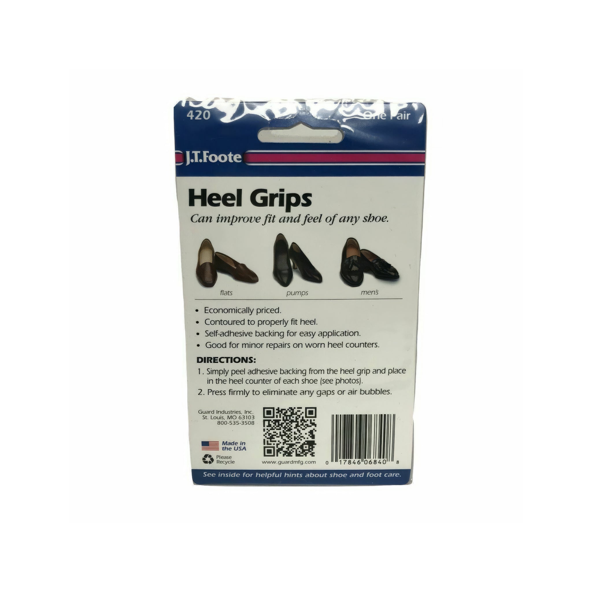 Rubber Heel Grip 420