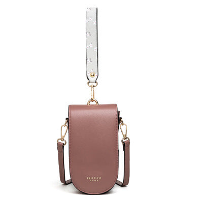 Mobile Phone Bag - Korean Version PU Multifunctional Handbag