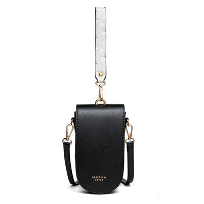 Mobile Phone Bag - Korean Version PU Multifunctional Handbag